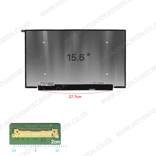 [무광/고화질]노트북액정수리 한성컴퓨터 올데이롱 TFX252XA 새제품 FHD IPS패널